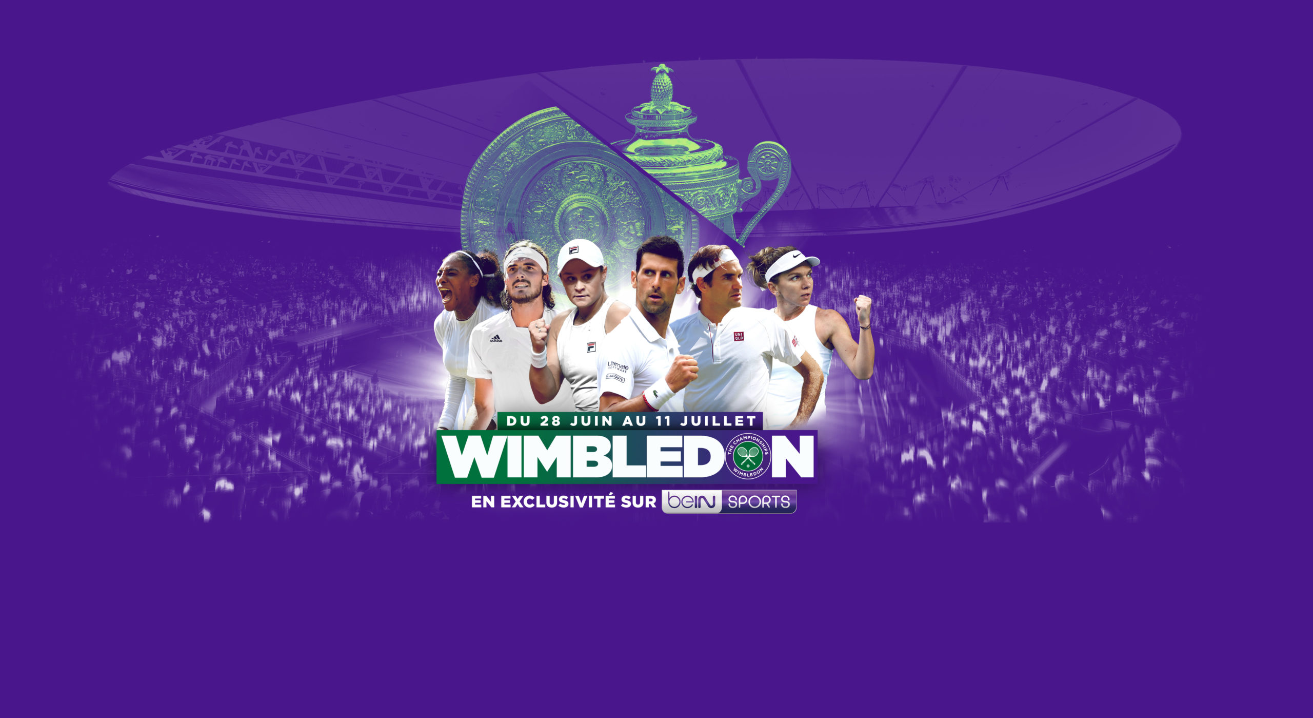 beIN SPORTS - Wimbledon - du 28 juin au 11 juillet