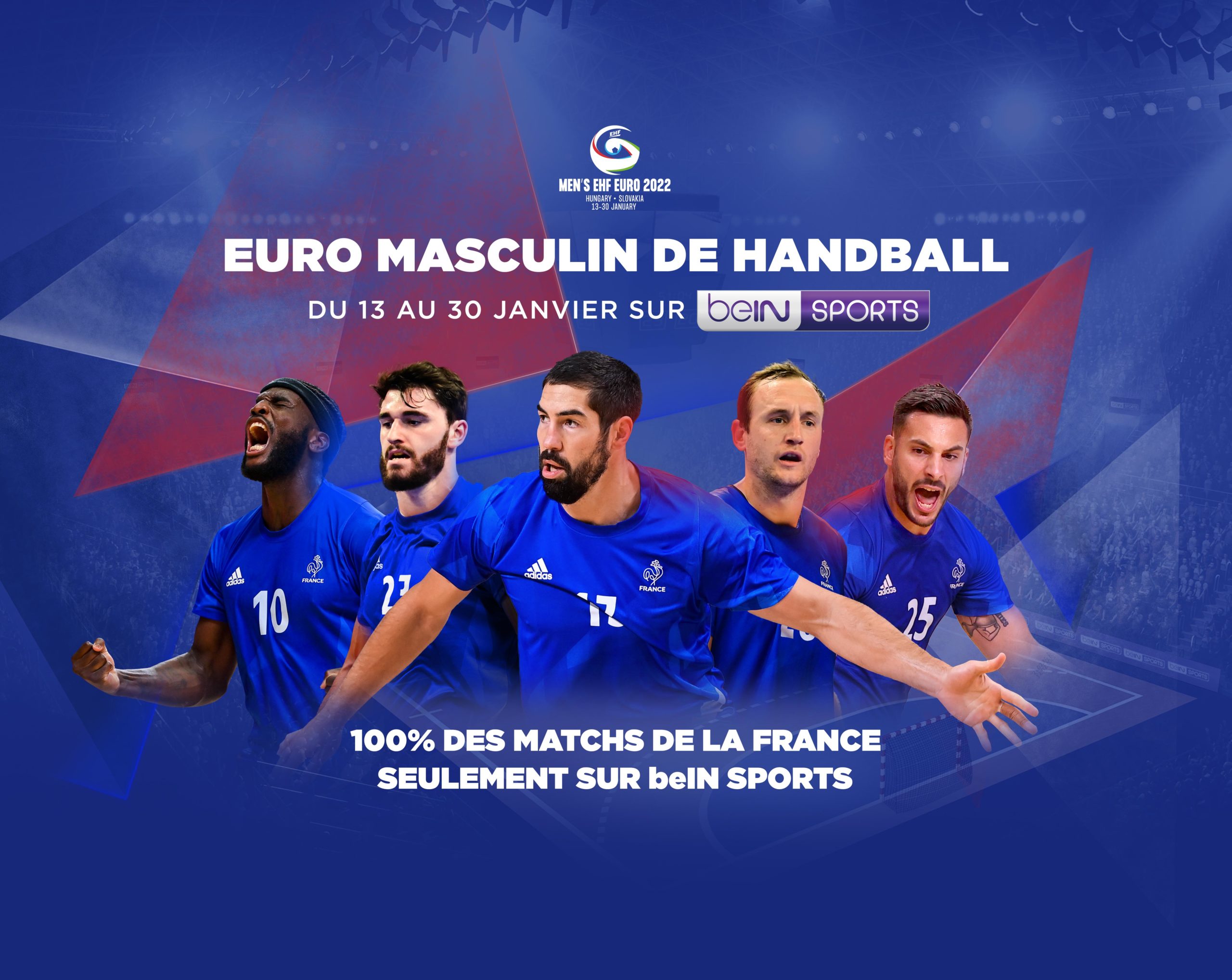 KV beIN SPORTS - Euro masculin de handball 2022 - Du 13 au 30 janvier