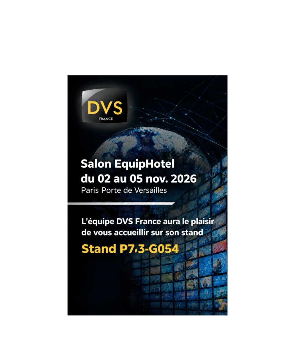 DVS France expose sur le Salon EquipHotel